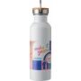 RVS drinkfles Poppy zwart