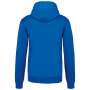 Sweater met contrasterende capuchon Light Royal Blue / White L