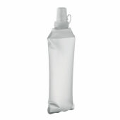 BITER - Opvouwbare waterfles 500ml - Transparant Wit
