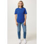 IQONIQ Bryce gerecycled katoen t-shirt, royal blue (S)