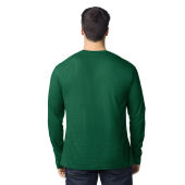 Gildan T-shirt SoftStyle LS unisex 10F Fan Dark Green-2XL