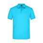 Men's Elastic Polo Piqué turquoise S