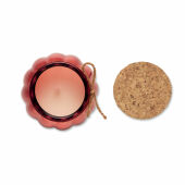 PUMKIN - Vanille plantaardige waskaars - Rood