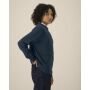 Stella Thinker - Het dames crewneck sweatshirt van gerecycled katoen - French Navy (XS)