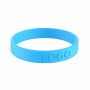 Gepersonaliseerde siliconen polsbandjes (12 mm breed)