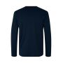 Interlock T-shirt | lange mouw - Marine, 3XL