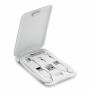 YAPO+ - 3 in 1 kabel en telefoonhouder - Wit
