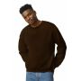 Gildan Sweater Crewneck HeavyBlend unisex 105 dark chocolate 3XL