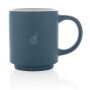 Keramische stapelbare mok 180 ml, blauw