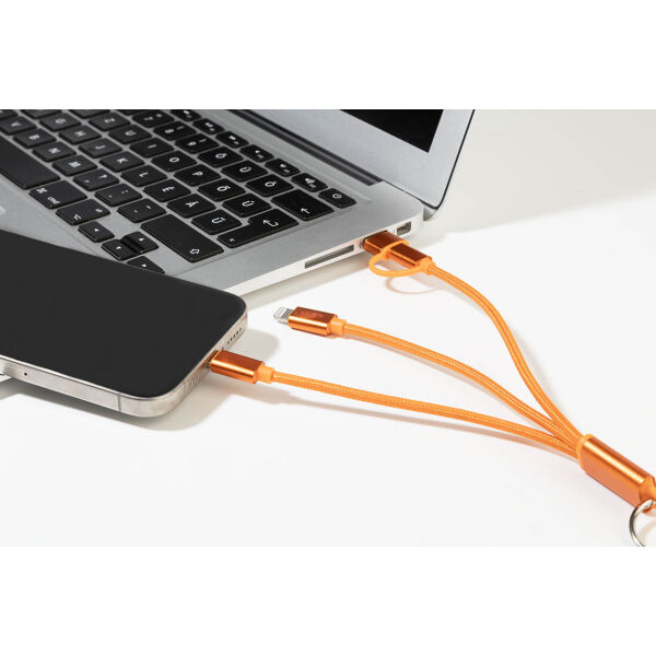 Rafob - Sleutelhanger USB oplader kabel Rafob - Sleutelhanger USB oplader kabel