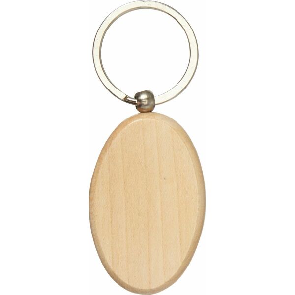 Houten sleutelhanger Katherine bruin Houten sleutelhanger Katherine bruin