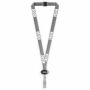 Polyester sublimatie lanyard met ovale badge reel met logo