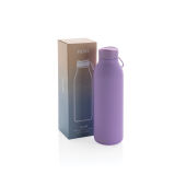 Avira Avior RCS gerecycled roestvrijstalen fles 500 ML, paars