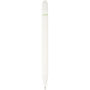 Chartik monochromatische balpen van gerecycled papier met matte afwerking (zwarte inkt) - Wit