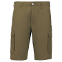 Lichte herenbermuda met diverse zakken Light khaki 38 FR
