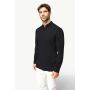 Ecologisch verwassen herenoverhemd van lyocell Washed Dark Navy S