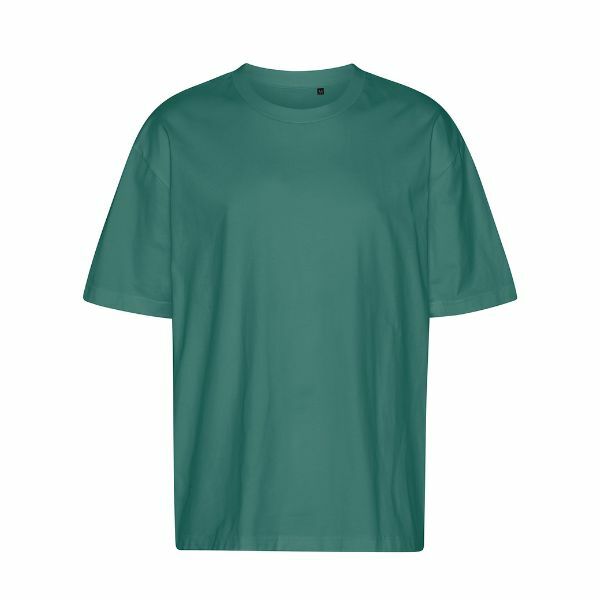 Neutral Tiger Cotton Oversized T-shirt_Teal_XS Neutral Tiger Cotton Oversized T-shirt_Teal_XS