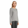 MONARCH WOMEN - MONARCH DAMES T-SHIRTS - L - Grijs Gemeleerd