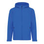 Iqoniq Makalu gerecycled polyester softshell jas, royal blue (L)