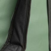 rPET polyester (600D) rolsluiting rugzak Yani zwart