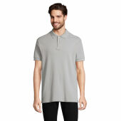 PACIFIC - PACIFIC HEREN POLO - L - Zuiver Grijs
