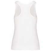 Angelina - Dames Racerback White XL