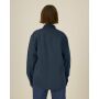 Worker Shirt - Het unisex relaxed overhemd - G.Dyed Navy (XL)