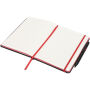 Noir Edge medium notitieboek - Zwart/Rood Noir Edge medium notitieboek - Zwart/Rood