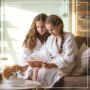 Kids Bathrobe, 116/128, 340 gr/m² Magenta