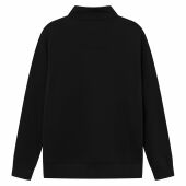 Brickstone unisex half zip sweater, 280 gr/m² - Zwart Brickstone unisex half zip sweater, 280 gr/m² - Zwart