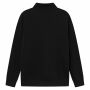 Brickstone unisex half zip sweater, 280 gr/m² - Zwart