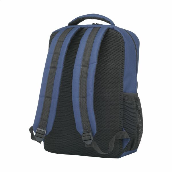 Finley GRS RPET Laptop Backpack rugzak - blauw Finley GRS RPET Laptop Backpack rugzak - blauw