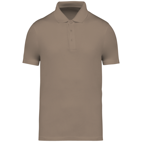 Ecologische herenpolo Wet Sand 3XL Ecologische herenpolo Wet Sand 3XL