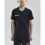 *Progress contrast jersey jr bla/team gr 122/128