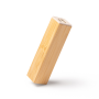 MUNTER Powerbank bamboe 2.200mAh - ecru