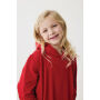 IQONIQ Yengo kids recycled katoen hoodie met steekzakken, rood (910)