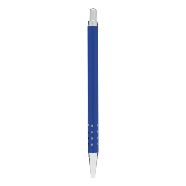 BUDAPEST - Messing balpen mat blauw BUDAPEST - Messing balpen mat blauw