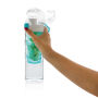 Honeycomb afsluitbare lekvrije waterfles met infuser, turquoise