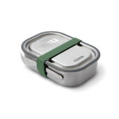 Black+Blum RVS Lunchbox Groot, olijfgroen