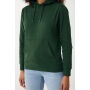 IQONIQ Rila lichtgewicht gerecycled katoen hoodie, forest green (L)