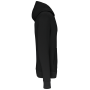 Ecologische kindersweater met capuchon Black 12/14 jaar
