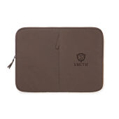 KENTO URBAN RCS gerecyclede nylon 15,6 inch laptopsleeve, bruin