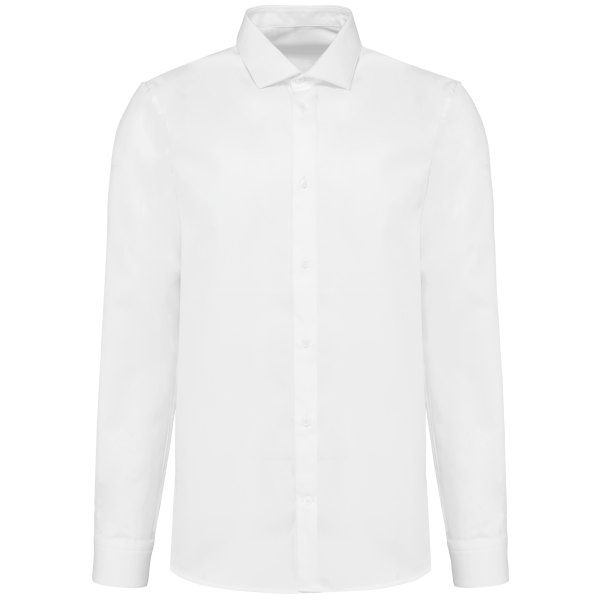 Oxford Pinpoint-Herrenhemd mit langen Ärmeln Oxford Pinpoint-Herrenhemd mit langen Ärmeln