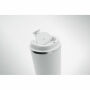 BRACE - Dubbelwandige drinkbeker - Wit