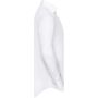 Men's LSL Tailored Contrast Herringbone Shirt white/silver/convoy grey 3XL