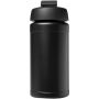 Baseline® Plus 500 ml sportfles met flipcapdeksel - Zwart Baseline® Plus 500 ml sportfles met flipcapdeksel - Zwart