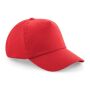 JUNIOR CAP, BRIGHT RED, One size, BEECHFIELD