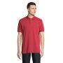PACIFIC - PACIFIC HEREN POLO - L - Folk Red Twin