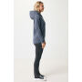 IQONIQ Torres gerecycled katoen hoodie ongeverfd, heather navy (XXXL)