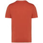Ecologische uniseks T-shirt Burnt Brick XXS